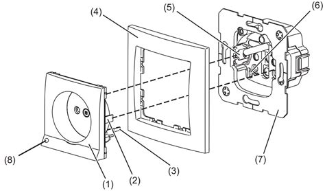 Berker 41096089 Socket Outlet With LED Orientation Light Instruction Manual