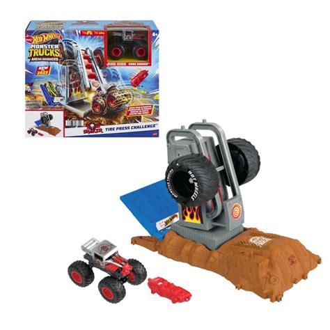 HOT WHEELS MONSTER TRUCKS ARENA DE DEMOLICION BONE SHAKER Jugueterías Ansaldo