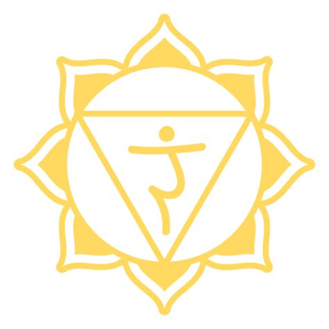 Símbolo del chakra del plexo solar Descargar PNG SVG transparente