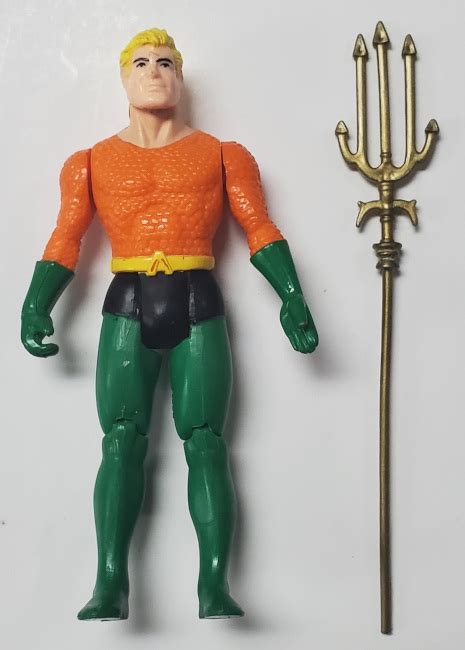 Vintage Kenner DC Super Powers Aquaman Figure With Trident The Toys