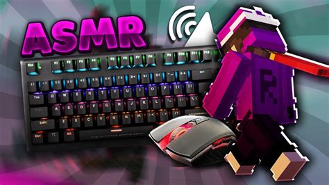 Keyboard Mouse Sounds ASMR LuckyNetwork Bedwars YouTube