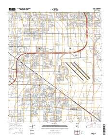 Williams Air Force Base (historical) Topo Map in Maricopa County, Arizona