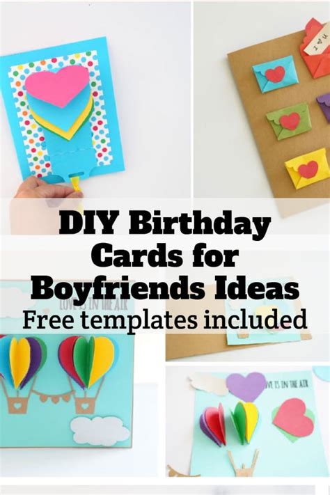 How To Craft Adorable Handmade Birthday Cards For Your Boyfriend A