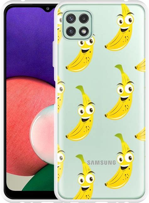 Samsung Galaxy A22 5G Hoesje Happy Banaan Designed By Cazy Bol