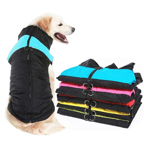 Warm Big Dog Coat – HappyDogPaw