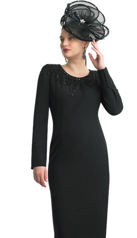 Lily And Taylor 4786 Blk Church Dress Church Suits Fast