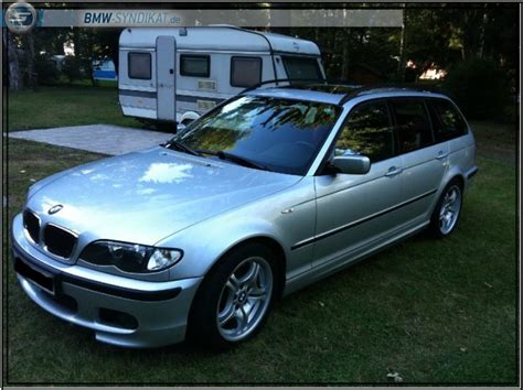 BMW E46 Touring 318i M Paket II Titansilber 3er BMW E46