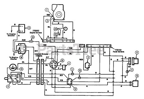 Troy Bilt Lawn Mower Wiring Diagram Wiring Diagram