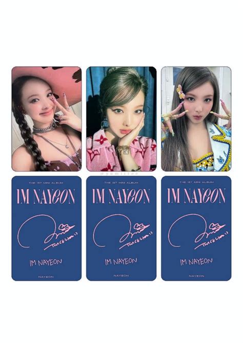 Twice Nayeon Solo Im Nayeon Na Ver Printable Photocard Template 2024