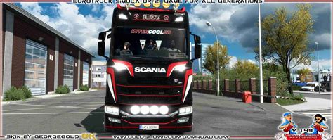 ETS 2 Skin Combo Scania S NG Mike Leipold Transporte