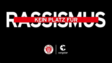 Congstar Und Fc St Pauli Setzen Zeichen Gegen Rassismus