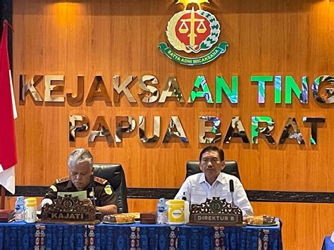 Dir B JAM Intel Kunker Ke Kejati Papua Barat Adhyaksa Digital