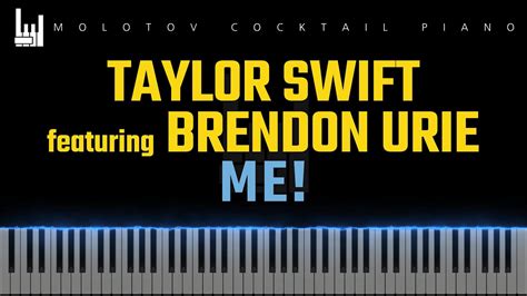 Me • Taylor Swift F Brendon Urie │ Seemusic Tutorial And Piano Cover By