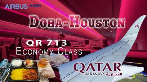 Flight Report Hours Flight On Qatar Airways Qr Doha Houston