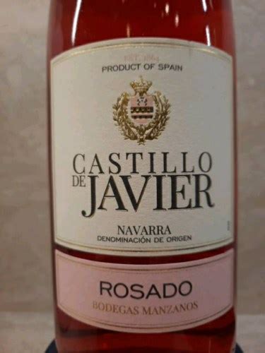 Bodegas Manzanos Castillo de Javier Rosado Vivino 日本