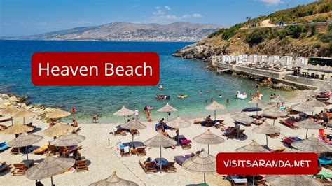 Heaven Beach Saranda Albania YouTube