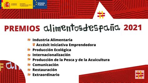 Premio Alimentos De Espa A Abierta La Convocatoria En Siete