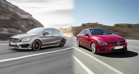 Mercedes Cla Vs Cla Shooting Brake Side By Side Comparison Carwow