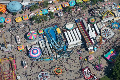 Aerial Photo Calgary Stampede