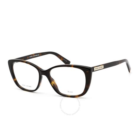 Marc Jacobs Ladies Tortoise Round Eyeglass Frames Marc42800860052 716736200019 Eyeglasses