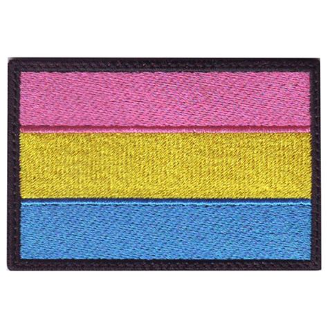 Pansexual Gay Pride Flag Embroidered Patch Etsy