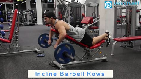 Incline Barbell Rows YouTube