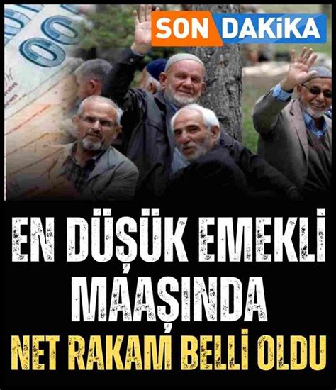 En düşük emekli maaşında net rakam belli oldu foto galerisi