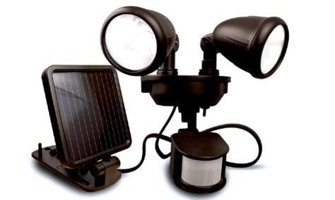 Maxsa Motion Activated Security Outdoor Spotlight Review Solar Panel America