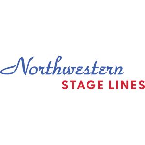 Northwestern Stage Lines logo transparent PNG - StickPNG