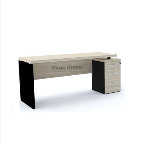 Mesa Reta Gaveteiro Pedestal Gavetas X X Mm