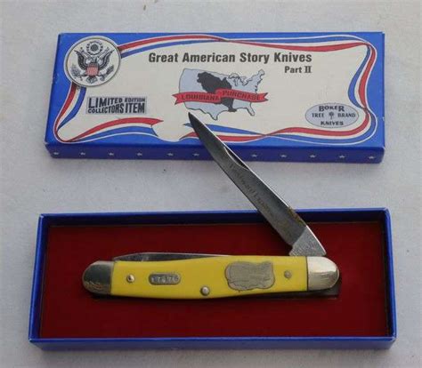 Boker Tree Brand Knives Great American Story Knives Part Ii Limited