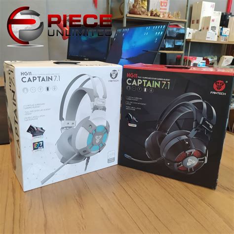 Fantech HG11 Captain 7 1 HeadSet Space Edtion And Black Gaming Headset