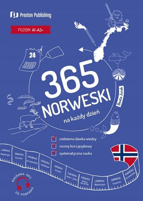 Norweski 365 na każdy dzień Poziom A1 A2 B Jurak 13957413746