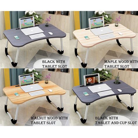 Multi Purpose Foldable Laptop Table Shopee Singapore