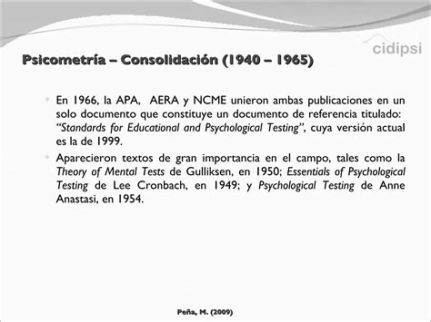 Introducción a la Psicometría PPT