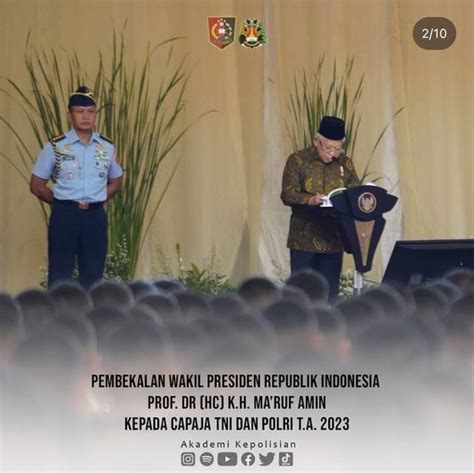 PEMBEKALAN WAKIL PRESIDEN RI PANGLIMA TNI DAN KAPOLRI KEPADA CAPAJA