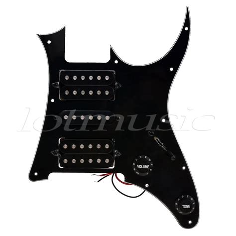 Loaded Prewired Pickguard With Pickups For Ibanez Grg250 Electric