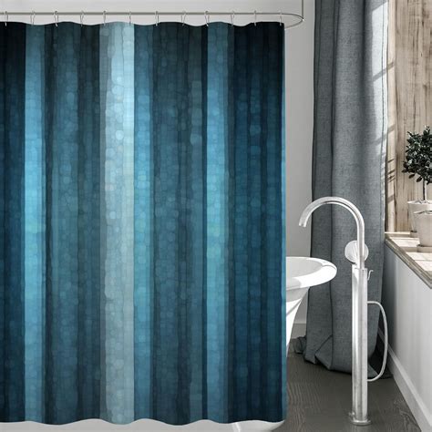 Ebern Designs Trunetta Shower Curtain With Hooks Included And With