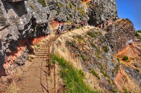 Szlak Na Najwy Szy Szczyt Madery Pico Ruivo Pr Vereda Do Areeiro