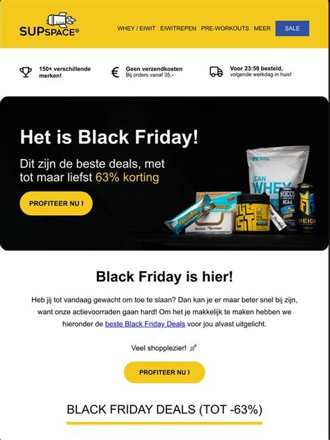 Supspace BLACK FRIDAY Dit Zijn De Beste Deals Tot 63 Milled