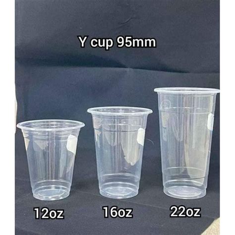 Pp Cup Y Cup 100pcs Per Pack 8oz 12oz 16oz 22oz 1l Cups Only