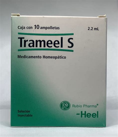 Trameel S Ampolletas Productos Farmacias Homeop Ticas Hern Ndez