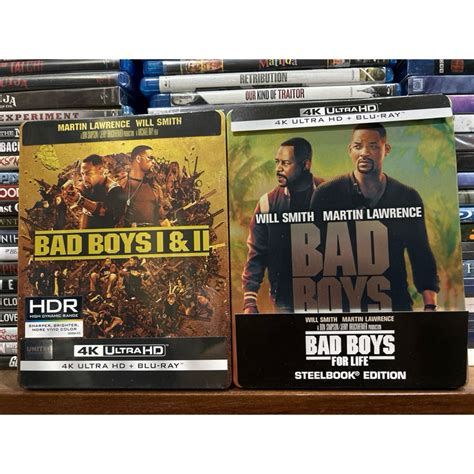 4k Ultra Hd Blu Ray แท้ Steelbook เรือง Bad Boys ครบ 3 ภาค Shopee