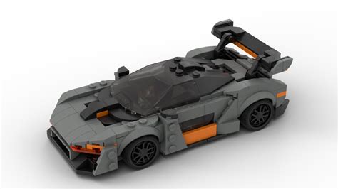 Lego Moc Mclaren Senna By Prinzen Curry Rebrickable Build With Lego