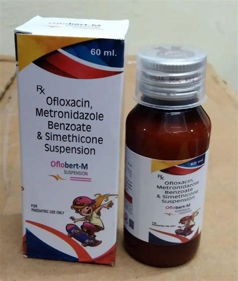 Ofloxacin Metronodizole Syrup At Rs 23 Stripe Floxin In Durg ID