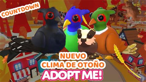 EN VIVO EL NUEVO CLIMA DE OTOÑO LLEGA A ADOPT ME CON UNA NUEVA