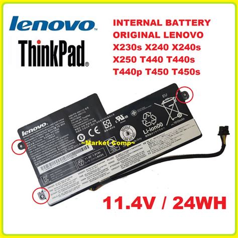 Jual Baterai Internal ORIGINAL Lenovo T440s T440p T440 T450 45N1112