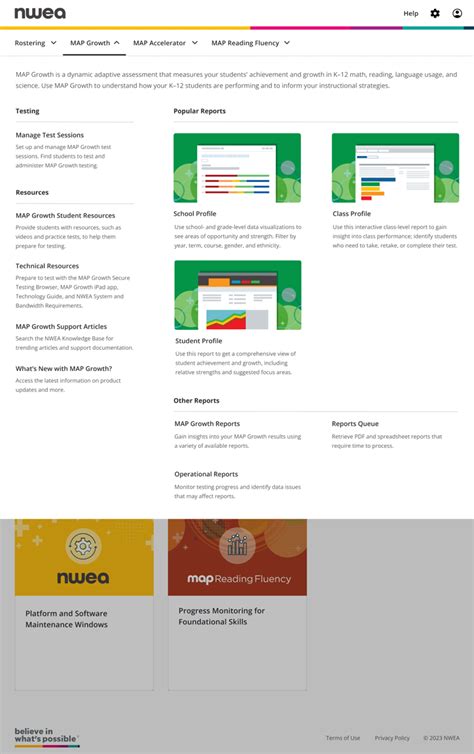 NWEA News.Introducing the new NWEA start page – Improving access to ...