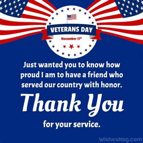 a thank card for veterans day with an american flag and the words, just ...