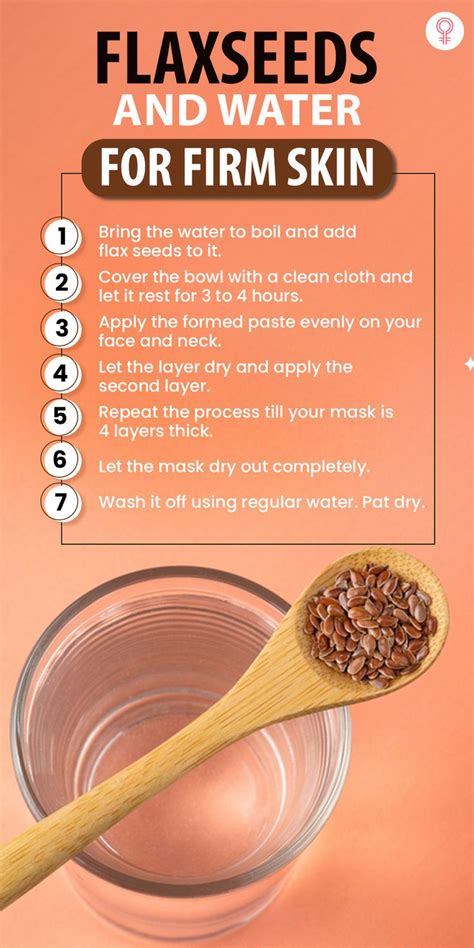 Flax Seeds Benefits Diy Face Masks For Beautiful Skin In